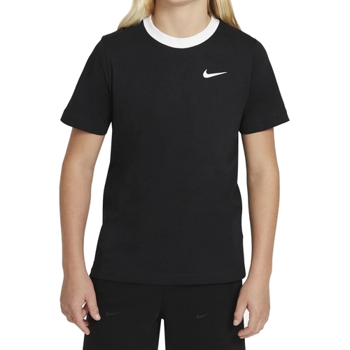 Abbigliamento Bambino T-shirt maniche corte Nike DC7513 Nero