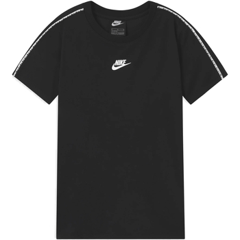 Abbigliamento Bambino T-shirt maniche corte Nike DD4012 Nero