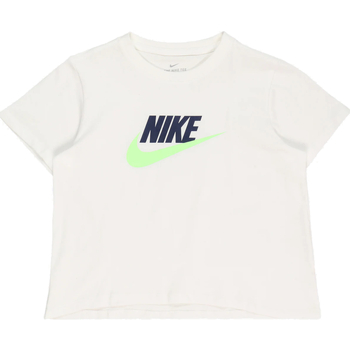 Abbigliamento Bambina T-shirt maniche corte Nike DA6925 Bianco