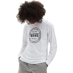 Abbigliamento Uomo T-shirts a maniche lunghe Vans VN0A54DO Bianco