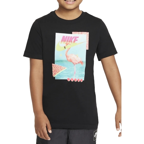 Abbigliamento Bambino T-shirt maniche corte Nike DJ3804 Nero