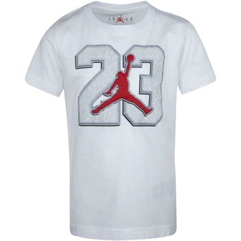 Abbigliamento Unisex bambino T-shirt maniche corte Nike 85A639 Bianco