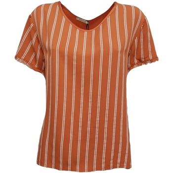 Abbigliamento Donna T-shirt maniche corte Susymix STF5146B Arancio
