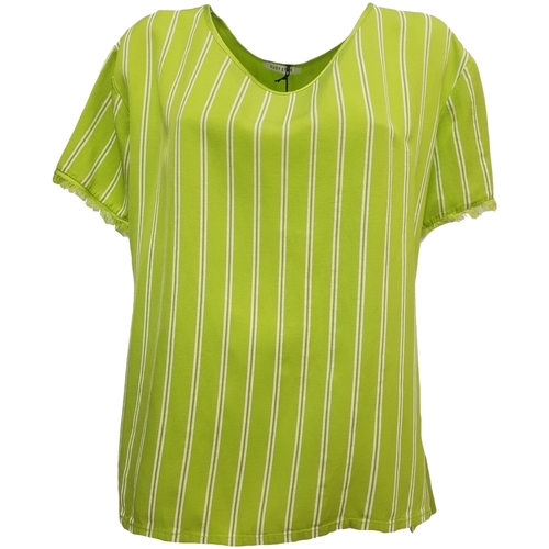 Abbigliamento Donna T-shirt maniche corte Susymix STF5146B Verde