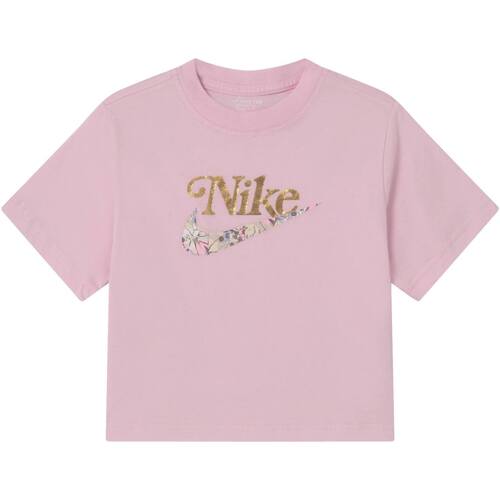 Abbigliamento Bambina T-shirt maniche corte Nike DH5747 Rosa