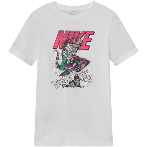 Abbigliamento Bambino T-shirt maniche corte Nike DH6522 Bianco