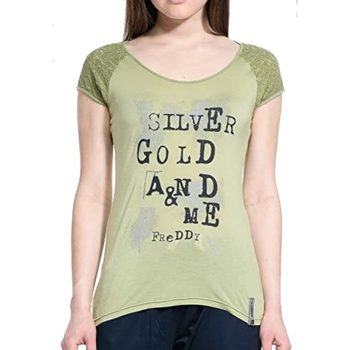 Abbigliamento Donna T-shirt maniche corte Freddy 40333 Verde