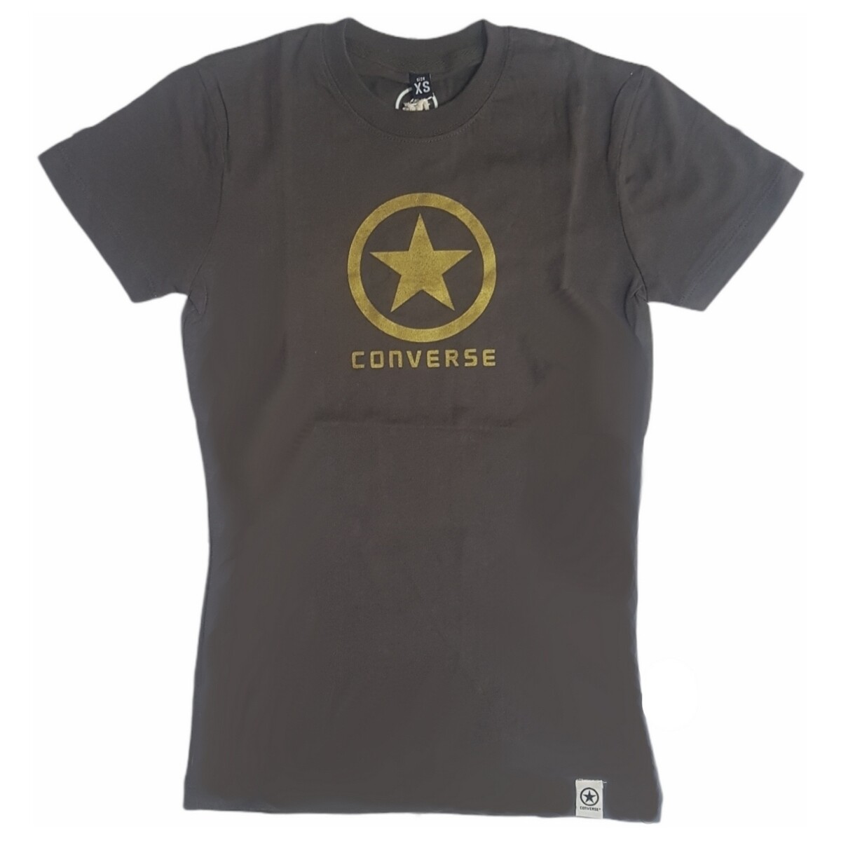 Abbigliamento Donna T-shirt maniche corte Converse 7ED512F Marrone