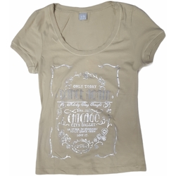 Abbigliamento Donna T-shirt maniche corte Deha B42472 Marrone