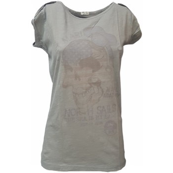 Abbigliamento Donna T-shirt maniche corte North Sails 092270 Grigio