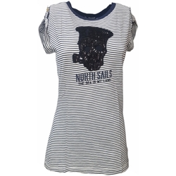 Abbigliamento Donna T-shirt maniche corte North Sails 092738 Bianco