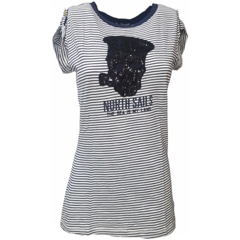 Abbigliamento Donna T-shirt maniche corte North Sails 092738 Bianco