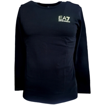 Abbigliamento Bambino T-shirt maniche corte Emporio Armani EA7 6KBT61-BJ6EZ Nero