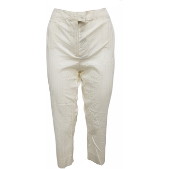 Abbigliamento Donna Pantaloni 5 tasche Belfe 03487 Bianco