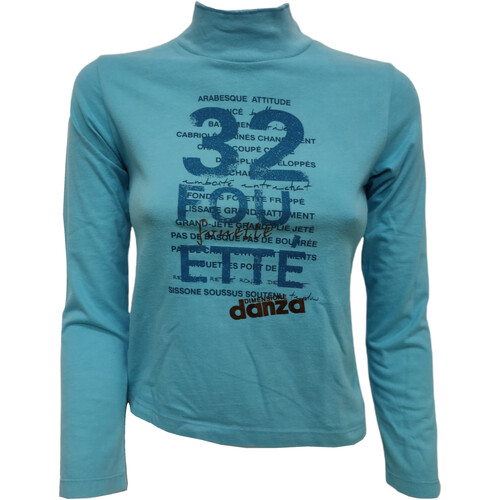 Abbigliamento Bambina T-shirts a maniche lunghe Dimensione Danza 1AMB92 Blu
