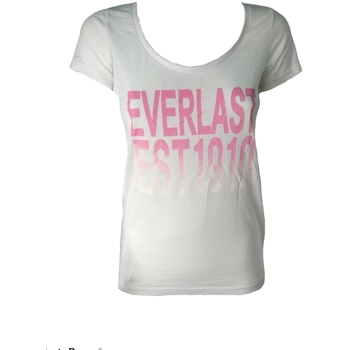 Abbigliamento Donna T-shirt maniche corte Everlast 14W712G84 Bianco
