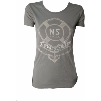 Abbigliamento Donna T-shirt maniche corte North Sails 092571 Grigio