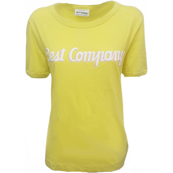 Abbigliamento Donna T-shirt maniche corte Best Company 592518 Giallo