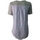 Abbigliamento Donna T-shirt maniche corte Everlast 24W659J63 Grigio