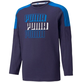 Abbigliamento Bambino T-shirt maniche corte Puma 589264 Blu