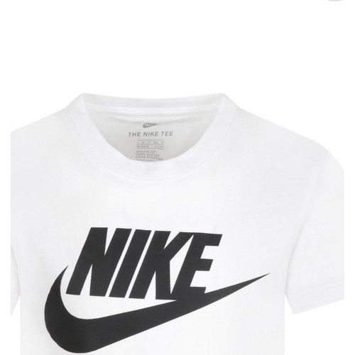 Abbigliamento Bambino T-shirt maniche corte Nike 8U7065 Bianco