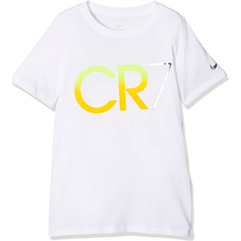Abbigliamento Bambino T-shirt maniche corte Nike 841786 Bianco