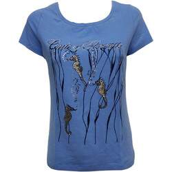 Abbigliamento Donna T-shirt maniche corte Conte Of Florence 04AA5H Blu