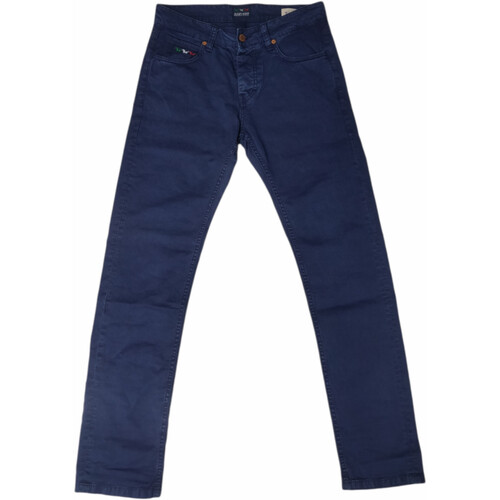 Abbigliamento Uomo Pantaloni 5 tasche Playlife 4Z5G67F3C Blu