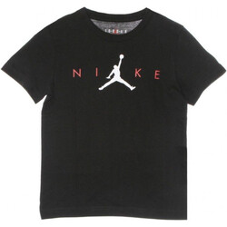 Abbigliamento Bambino T-shirt maniche corte Nike 95A740 Nero