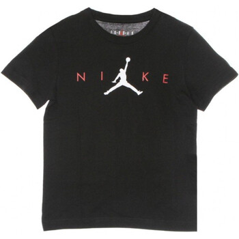 Abbigliamento Bambino T-shirt maniche corte Nike 85A740 Nero