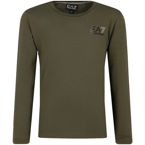 Abbigliamento Bambino T-shirt maniche corte Emporio Armani EA7 6KBT52-BJ02Z Verde