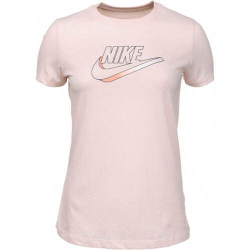 Abbigliamento Donna T-shirt maniche corte Nike DJ1820 Rosa