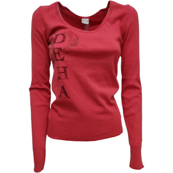 Abbigliamento Donna T-shirts a maniche lunghe Deha A02803 Arancio