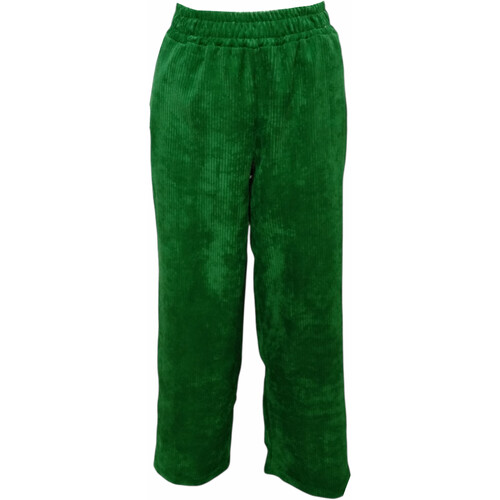 Abbigliamento Donna Pantaloni a campana Lumina TLL3815 Verde