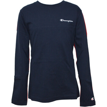 Abbigliamento Bambino T-shirts a maniche lunghe Champion 305763 Blu