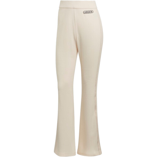 Abbigliamento Donna Pantaloni a campana adidas Originals HL0054 Bianco