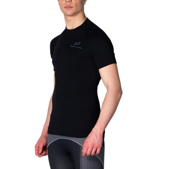 Abbigliamento Uomo T-shirt maniche corte Pro Touch MA418 Nero