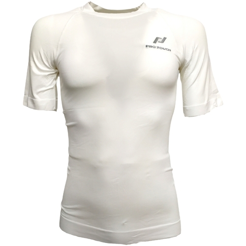 Abbigliamento Uomo T-shirt maniche corte Pro Touch MA418 Bianco