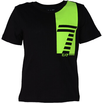 Abbigliamento Bambino T-shirt maniche corte Emporio Armani EA7 3LBT61-BJ02Z Nero