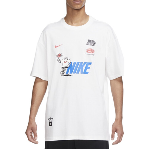 Abbigliamento Uomo T-shirt maniche corte Nike DO2246 Bianco