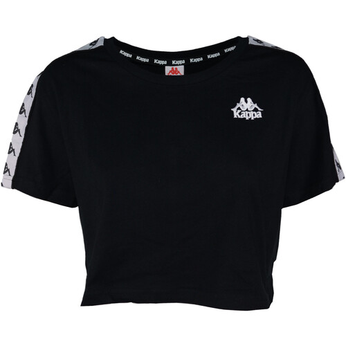 Abbigliamento Donna T-shirt maniche corte Kappa 303WGQ0 Nero