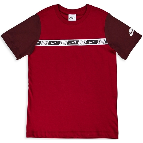 Abbigliamento Bambino T-shirt maniche corte Nike DQ5102 Bordeaux