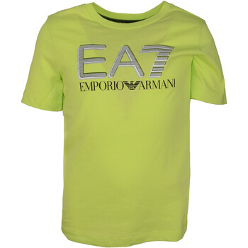 Abbigliamento Bambino T-shirt maniche corte Emporio Armani EA7 3LBT53-BJ02Z Verde