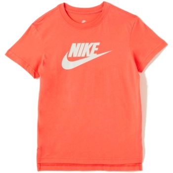 Abbigliamento Bambina T-shirt maniche corte Nike AR5088 Rosso