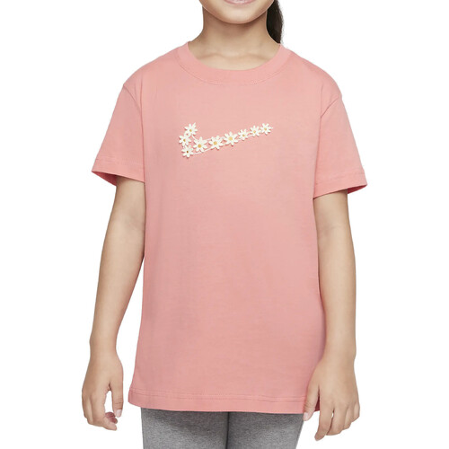 Abbigliamento Bambina T-shirt maniche corte Nike DO1343 Rosa