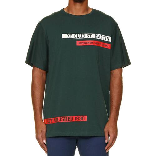 Abbigliamento Uomo T-shirt maniche corte Max Fort 35433 Verde