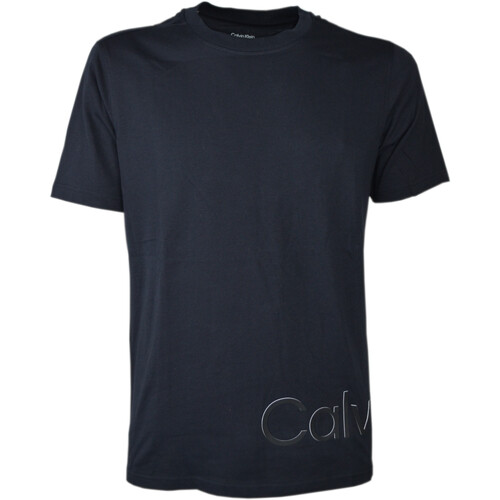 Abbigliamento Uomo T-shirt maniche corte Calvin Klein Jeans 00GMS2K111 Nero