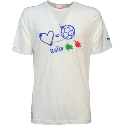 Abbigliamento Uomo T-shirt maniche corte Puma 653140 Bianco