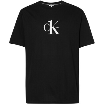 Abbigliamento Uomo T-shirt maniche corte Calvin Klein Jeans KM0KM00757 Nero