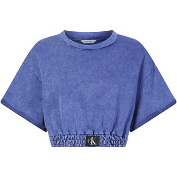 Abbigliamento Donna T-shirt maniche corte Calvin Klein Jeans KW0KW01780 Viola